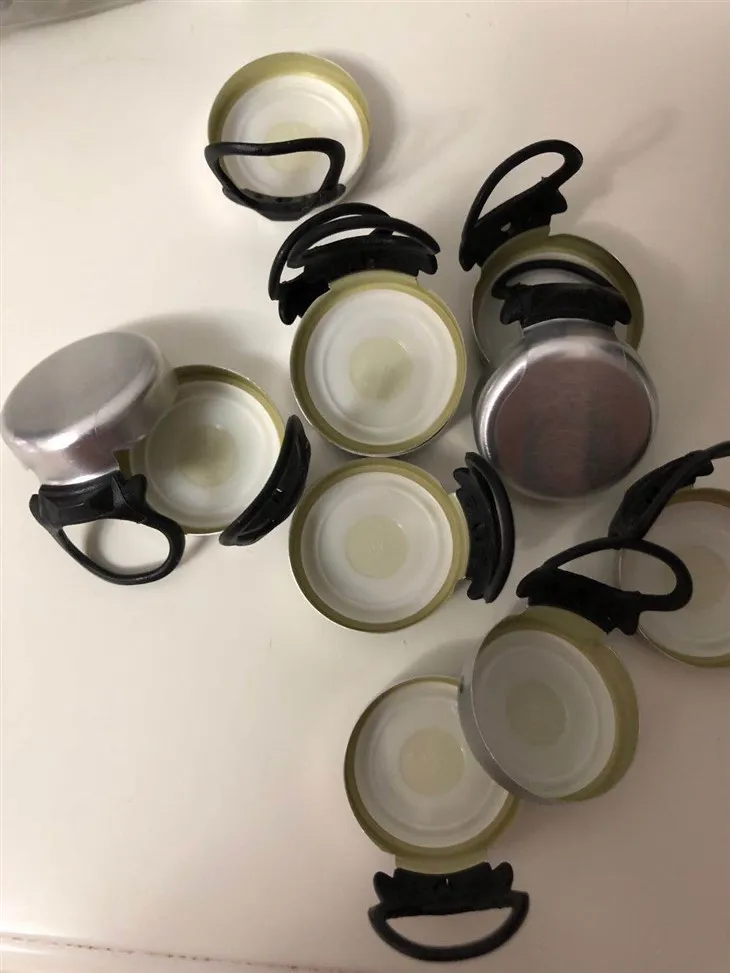 Aluminum Alloy Easy Open Ring Pull Lid For Beer Juice Milk 38mm 42mm Metal Ring Pull Bottle Cap
