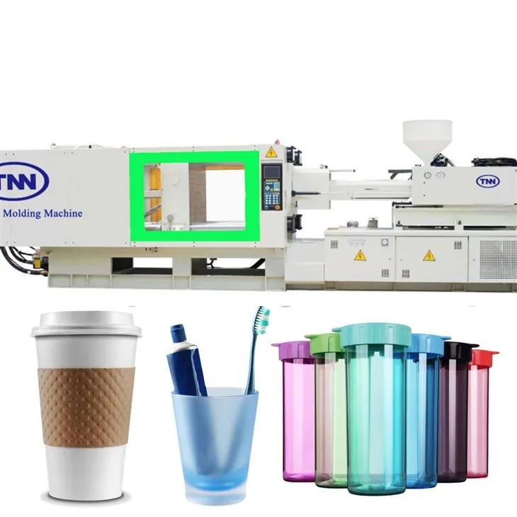 Automatic Servo Type Plastic Beverage Drink Bottle Tube Capsule PET Preform Making Injection Molding Machine