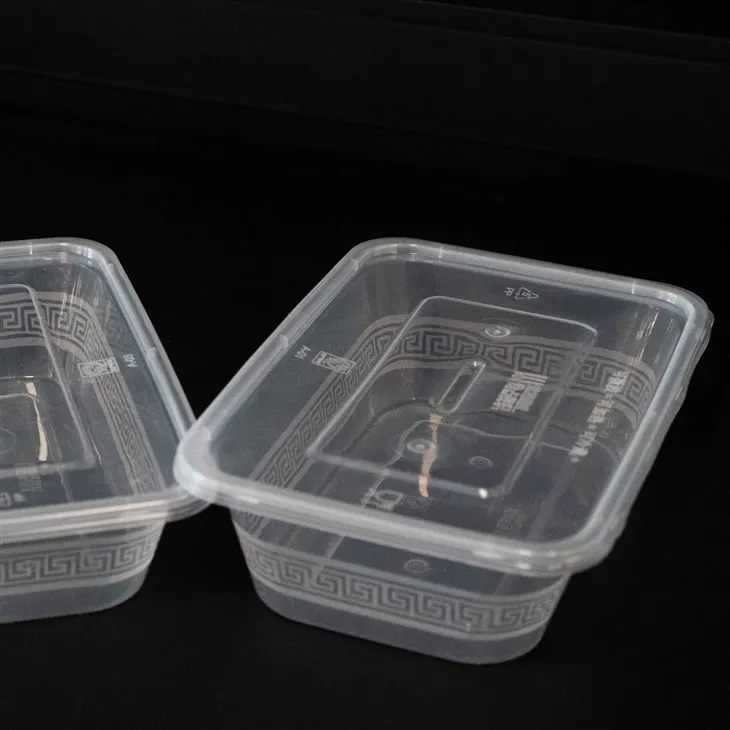 Leak-Proof Plastic Food Containers - Ideal for On-the-Go Meals (8)