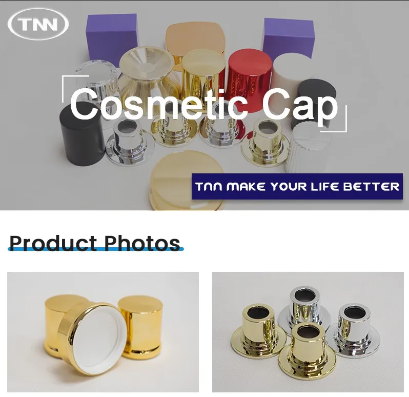 Cosmetic bottle caps rhodium flower bead crown for sample vials 2